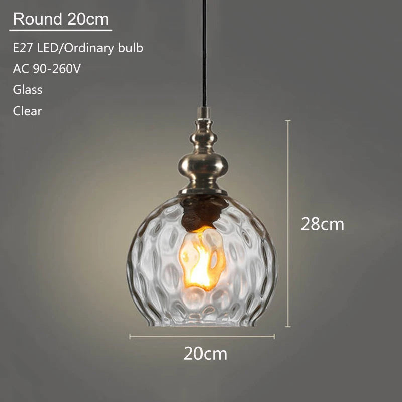 Moderne Pendelleuchte aus Glas für elegante Inneneinrichtung
