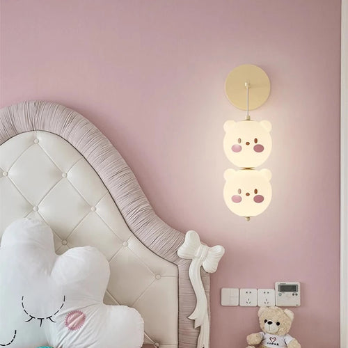 Wandleuchte für Kinderzimmer modern und warm mit niedlichem Design - vue 3 sur 14