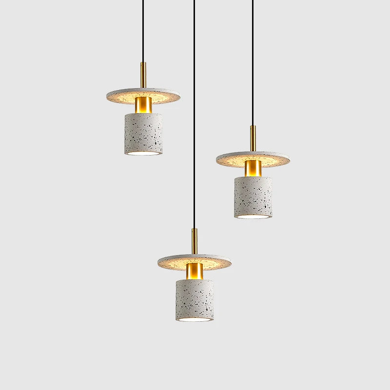 lustre créatif en terrazzo pour restaurant hôtel minimaliste commercial - vue 6 sur 9
