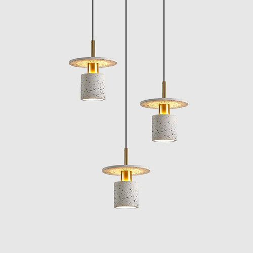 Kreativer Terrazzo-Kronleuchter für Restaurant und minimalistische Boutique - vue 6 sur 9
