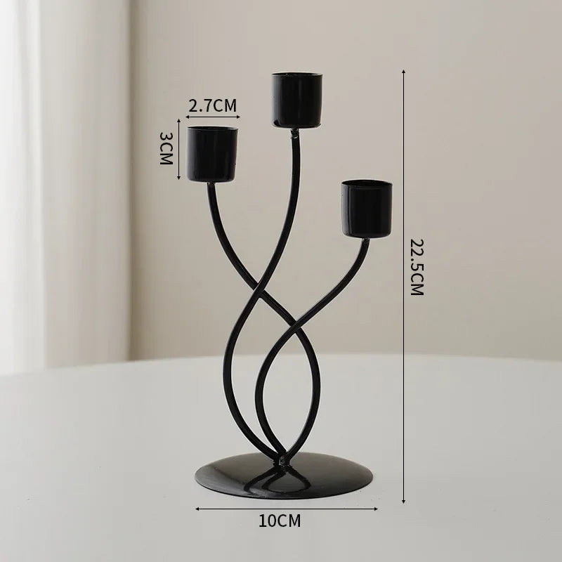 bougeoir nordique artisanal pour événements et décoration festive - vue 18 sur 20