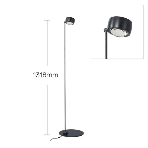 Minimalistische dimmbare Stehleuchte für moderne Dekoration - vue 8 sur 13