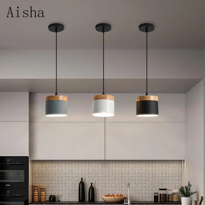 suspension nordique design pour éclairage intérieur moderne - vue 5 sur 9