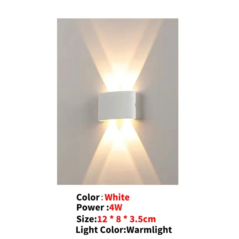 LED-Wandleuchte aus Aluminium - vue 15 sur 18