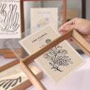 Wall-Hanging, Desktop Solid Wood Photo Frame Transparent Acrylic Frame For Framing Photos, Paintings, Posters, Certificates