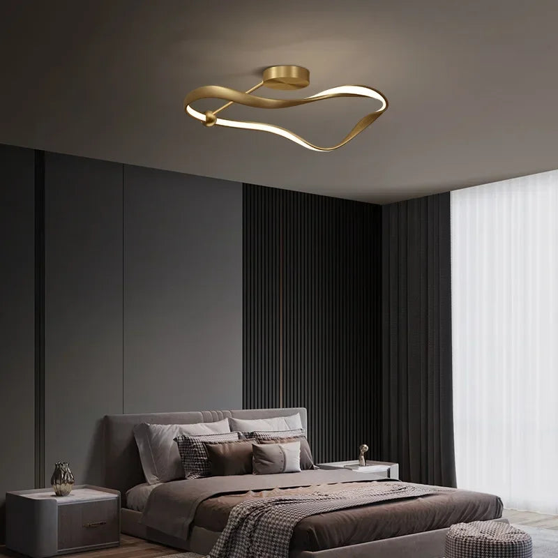 Plafonnier moderne à LEDs pour chambre salon salle à manger Restaurant nordique luxe décor à la maison - vue 5 sur 8