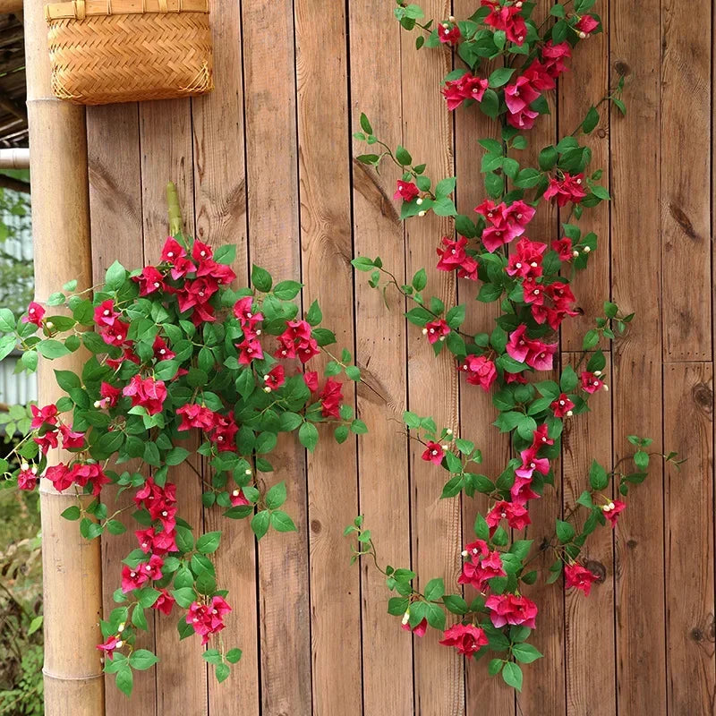 fleurs artificielles vignes prunes pour décoration fête et festival - vue 5 sur 8