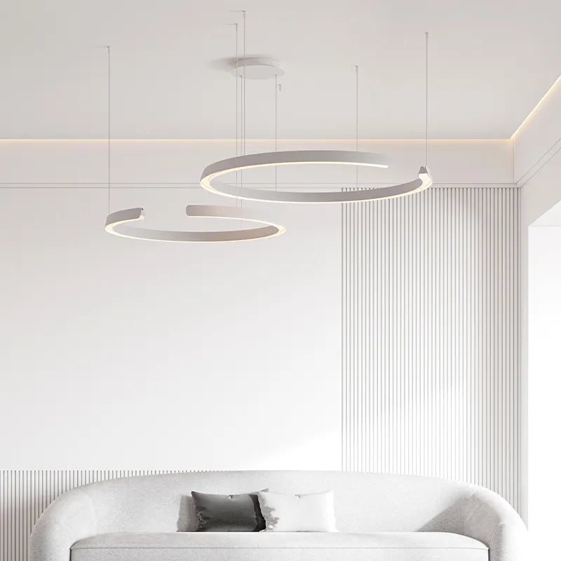 Suspension circulaire simple et moderne - vue 4 sur 19