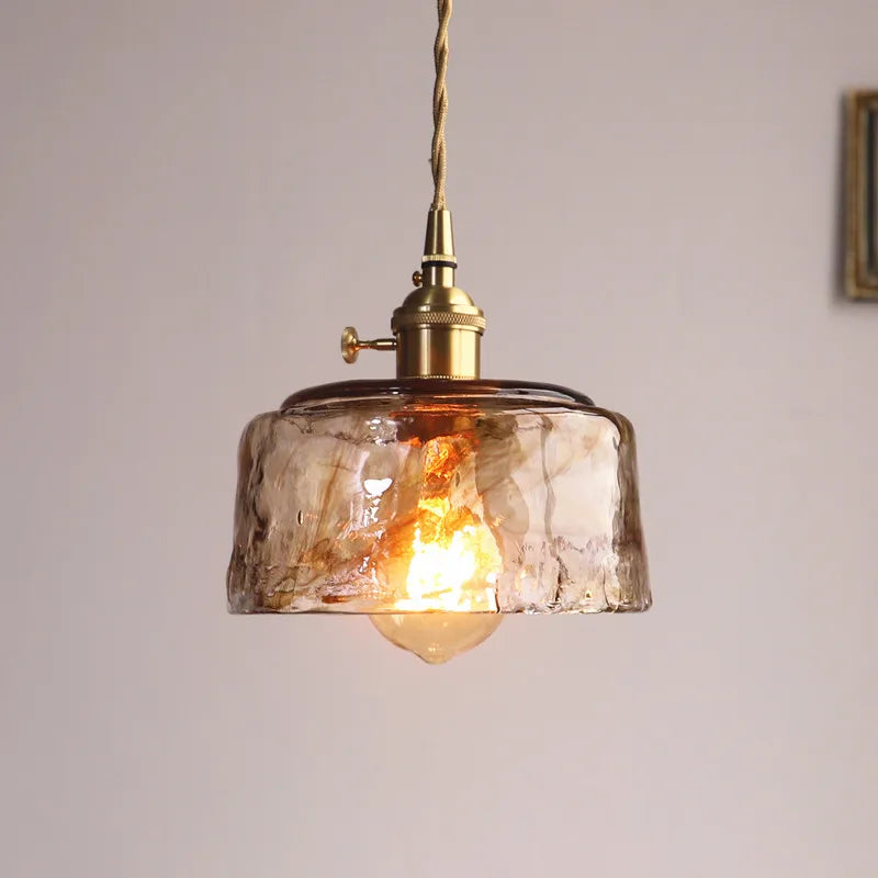 Moderne LED-Glas-Pendelleuchte für die Innendekoration - vue 3 sur 20