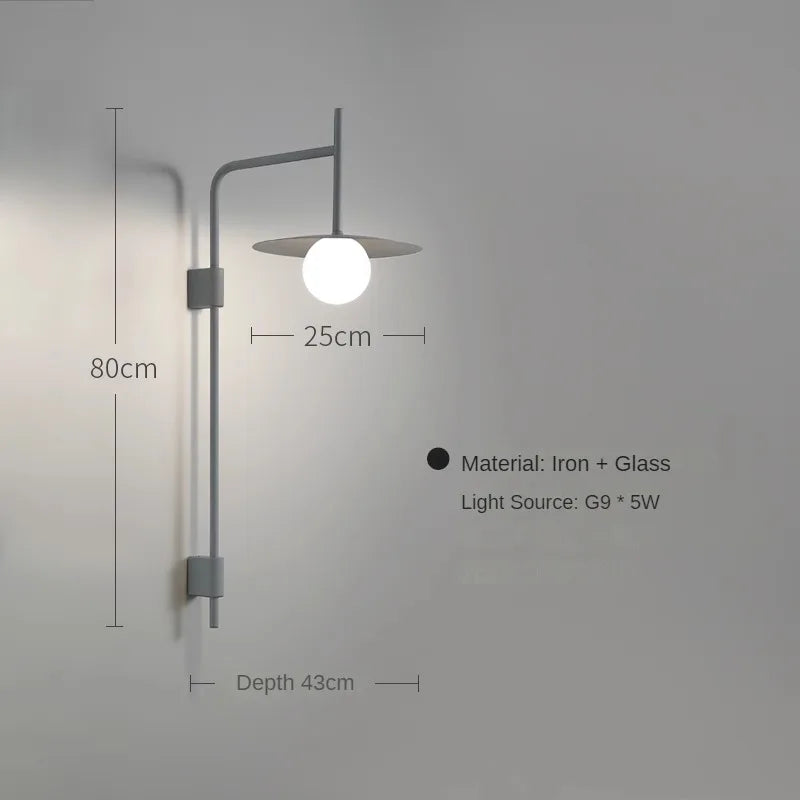 Minimalistische Wandleuchte für elegante und moderne Inneneinrichtung