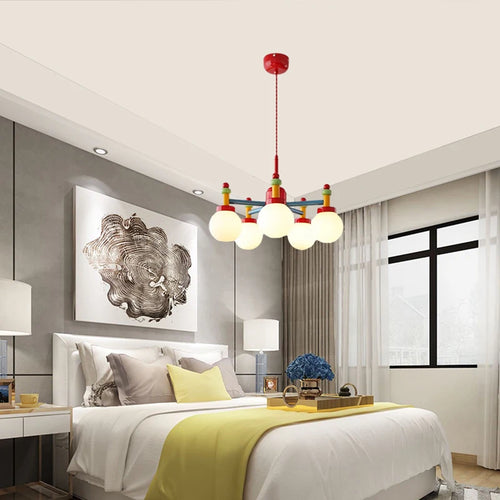 suspension en verre blanc pour divers espaces