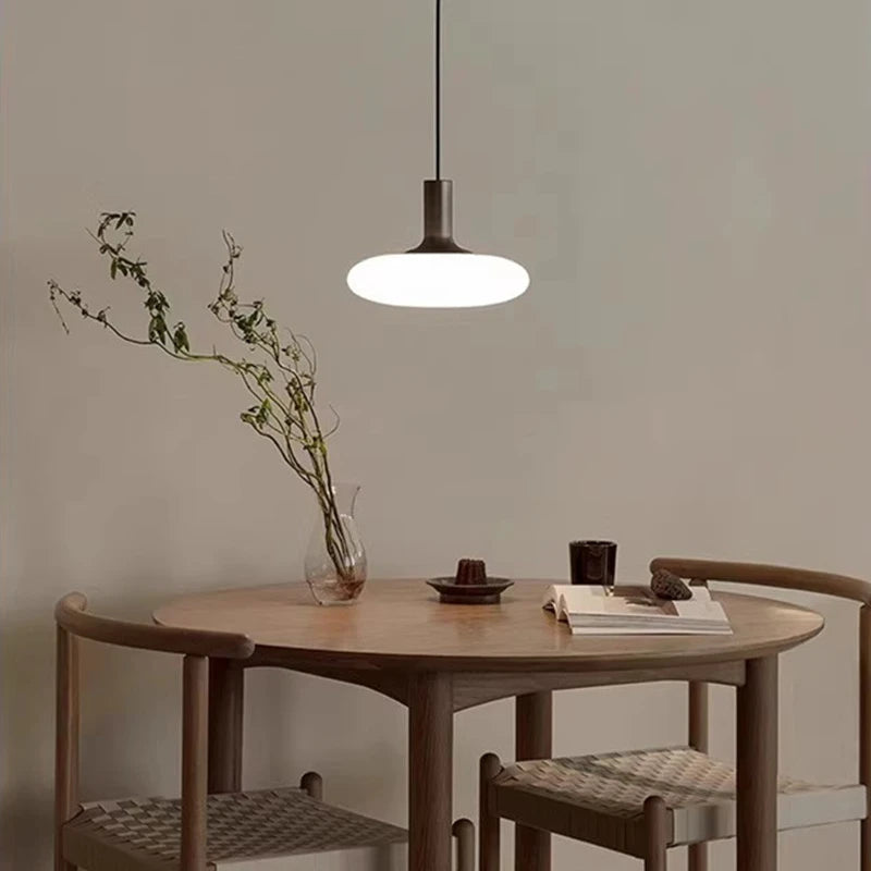 Kreativer minimalistischer Glaskronleuchter für moderne und originelle Dekoration - vue 3 sur 12