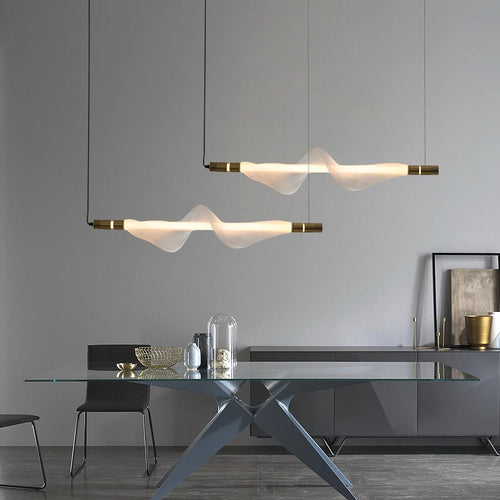 Kronleuchter Design LED Postmodern Acryl Trend 2024 Pendelleuchte - vue 2 sur 18