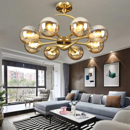 lustre nordique post-moderne simple style américain moderne