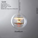 Modern spherical planetary light, coffee shop, tea restaurant, bar designer, interior decoration light