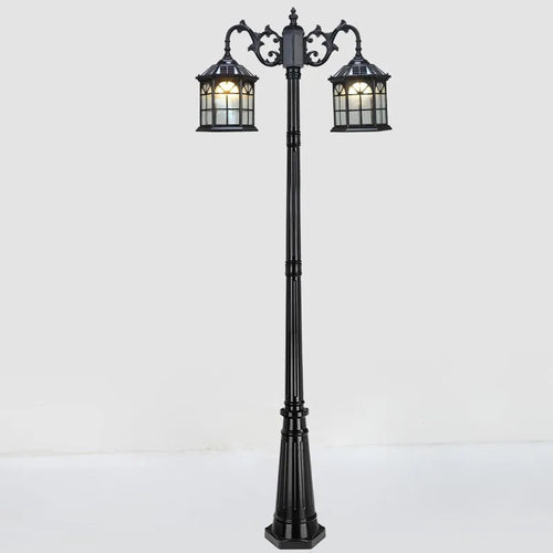 Lampadaire solaire de Style européen