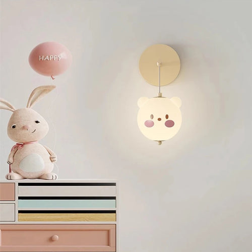 Wandleuchte für Kinderzimmer modern und warm mit niedlichem Design - vue 5 sur 14