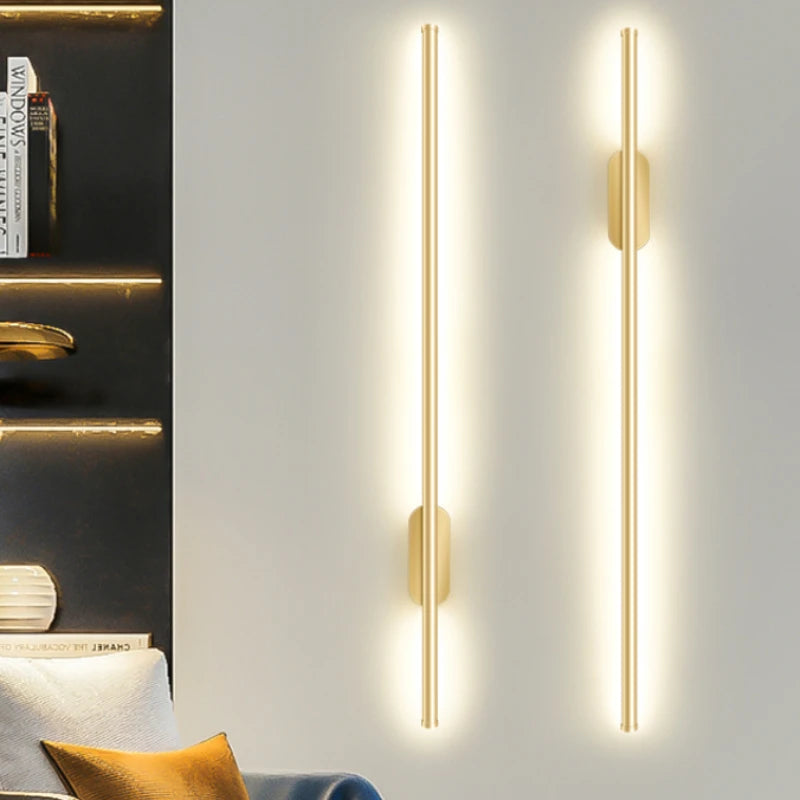 Applique murale led design nordique moderne en fer décoratif intérieur