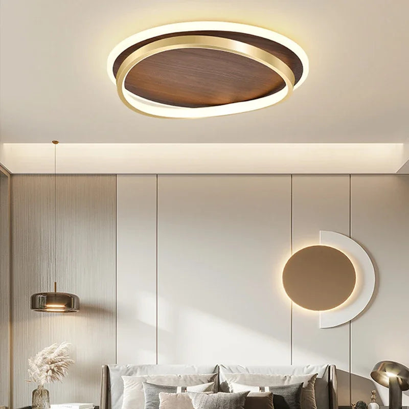 lustre moderne à leds pour intérieur allée et décoration maison - vue 4 sur 12