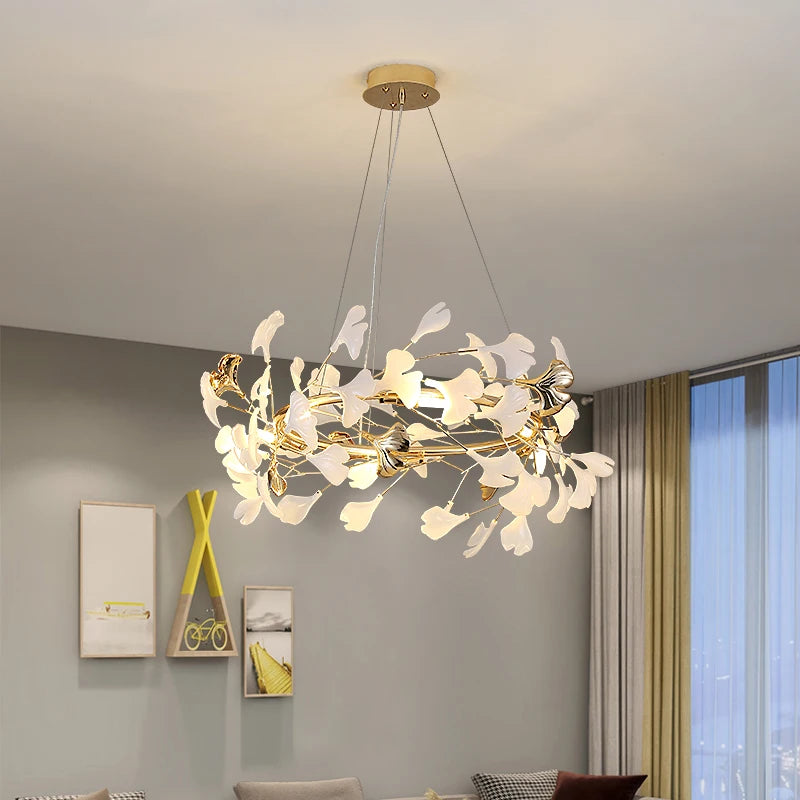 suspension nordique postmoderne décoration créative luxe  atmosphère unique - vue 3 sur 11