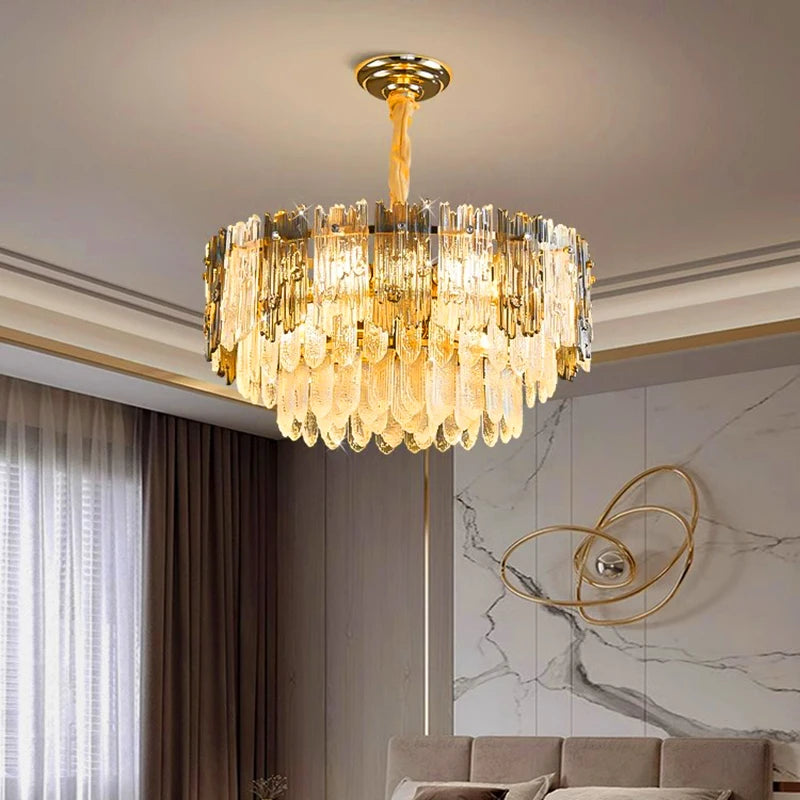 Salle à manger moderne lampes suspendues éclairage intérieur plafonnier suspension led lustre éclairage intérieur décoratif - vue 7 sur 10