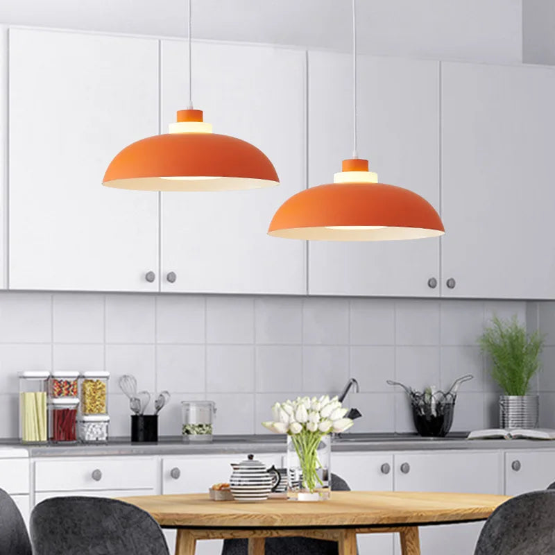 suspension moderne nordique LED créative design macaron pour intérieur - vue 4 sur 12