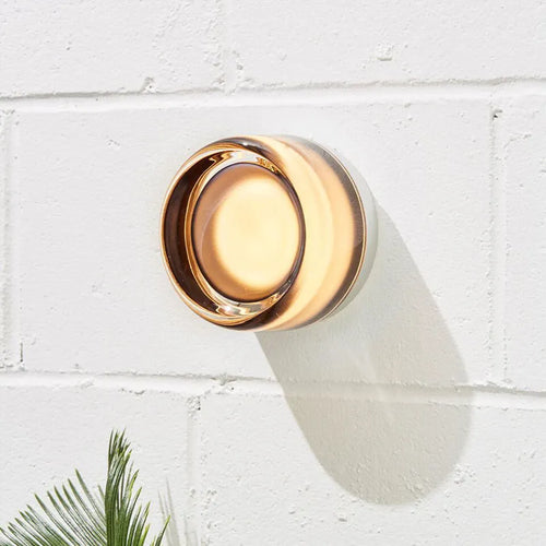 Nordische Designer-Wandleuchte aus schwerem Glas - vue 3 sur 9