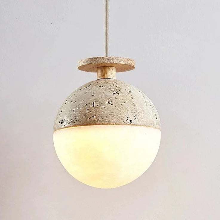 Lampe suspension ronde chambre enfants - vue 3 sur 6