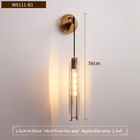 applique murale moderne en cuivre lampe d'ambiance décoration de luxe