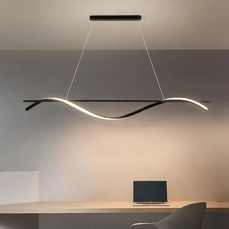 suspension à led moderne pour décoration intérieure élégante - vue 6 sur 10