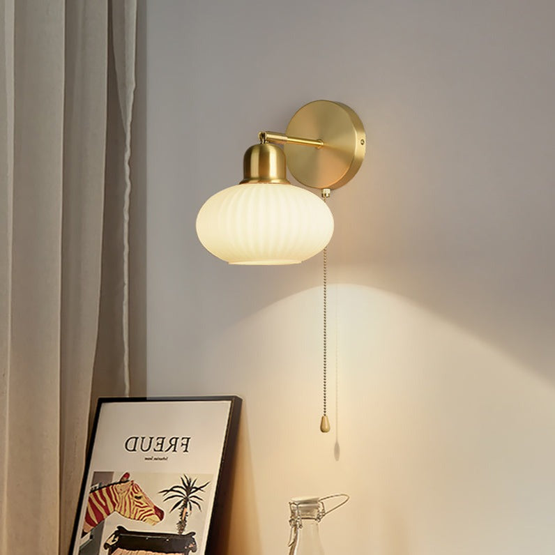 Applique murale LED avec abat-jour blanc Japan - vue 3 sur 7