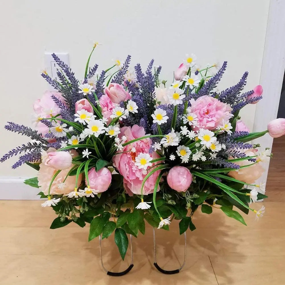 marguerites artificielles résistantes aux uv pour décoration extérieure et intérieure - vue 11 sur 12