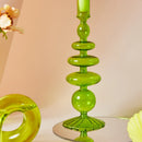 bougeoirs nordiques en verre pour mariage et cadeaux décoratifs