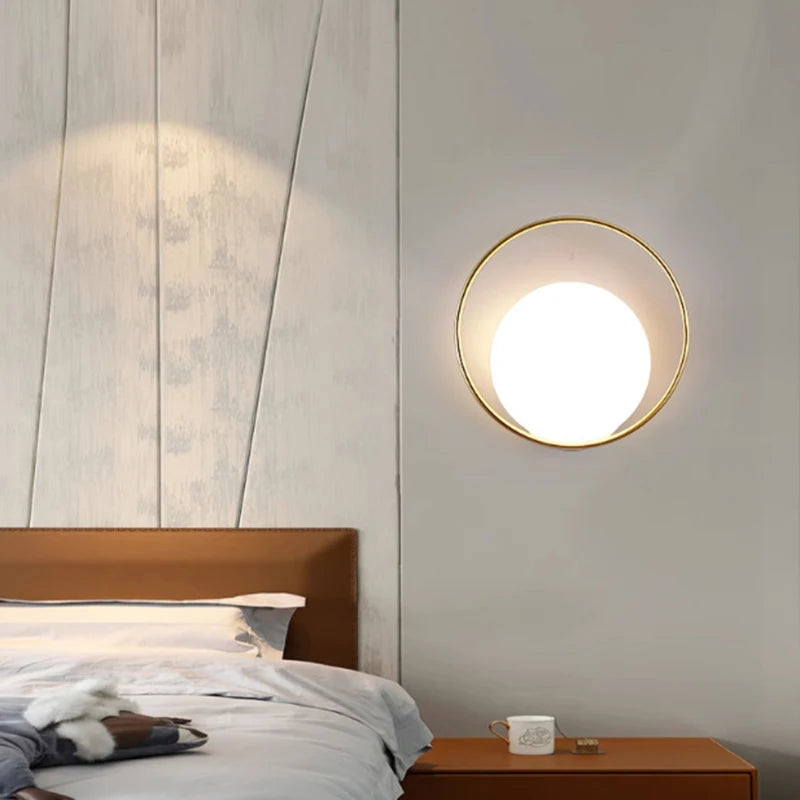 applique murale led moderne design pour lecture et protection des yeux - vue 6 sur 14