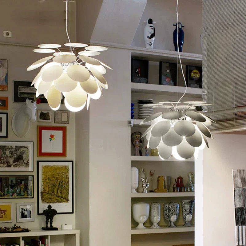 Spanish Designer Pine Cone Pendant Lamp Ceiling Chandelier Suspension Hanging Light Fixture Similar to Original - vue 4 sur 6