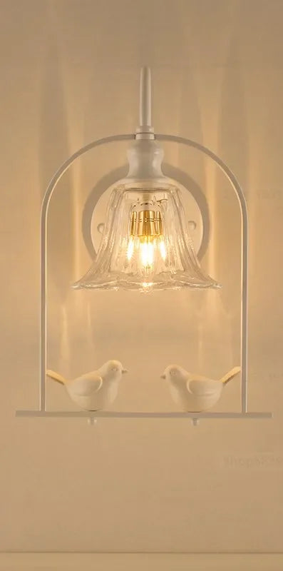 Moderne LED-Wandleuchte in Vogel-Design für Dekoration - vue 11 sur 12