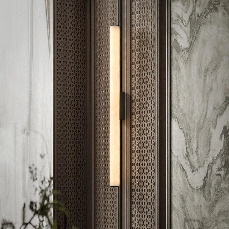 applique murale en marbre et cuivre design moderne et élégant - vue 4 sur 14