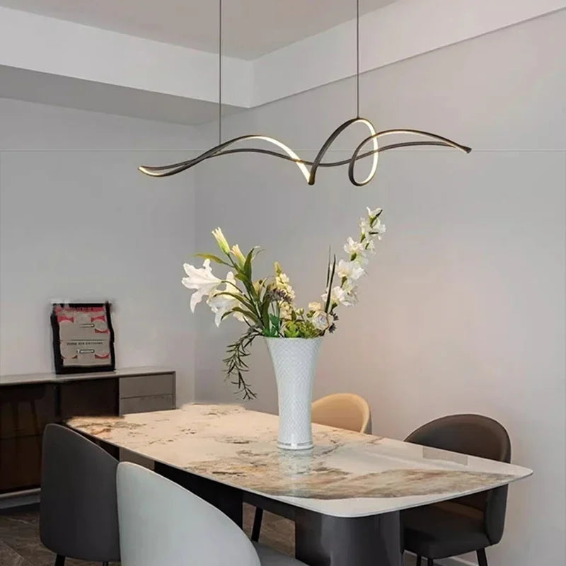 2024 Modern Home Decoration Circular LED Lights, Living Room Chandeliers, Dining Room Chandelier, Indoor Lighting