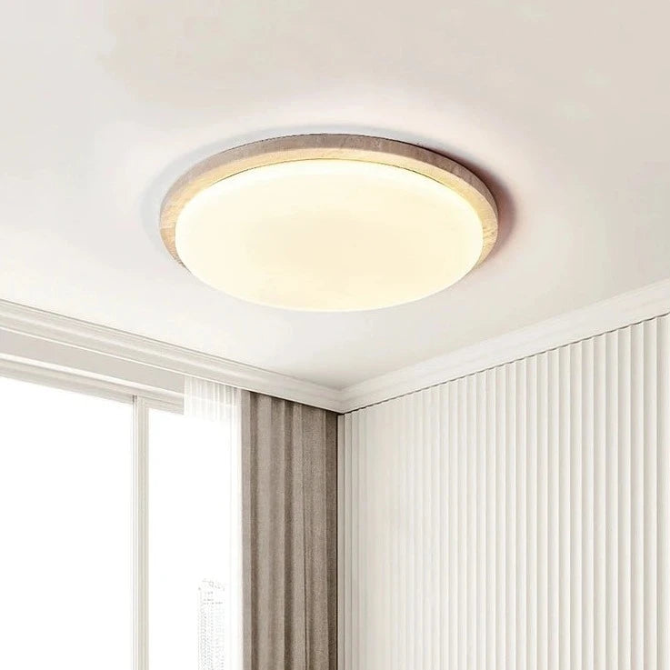 Plafonnier Led en pierre de grotte jaune - vue 2 sur 9