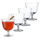 Lot 4 verres cocktail martini 260 ml elegants