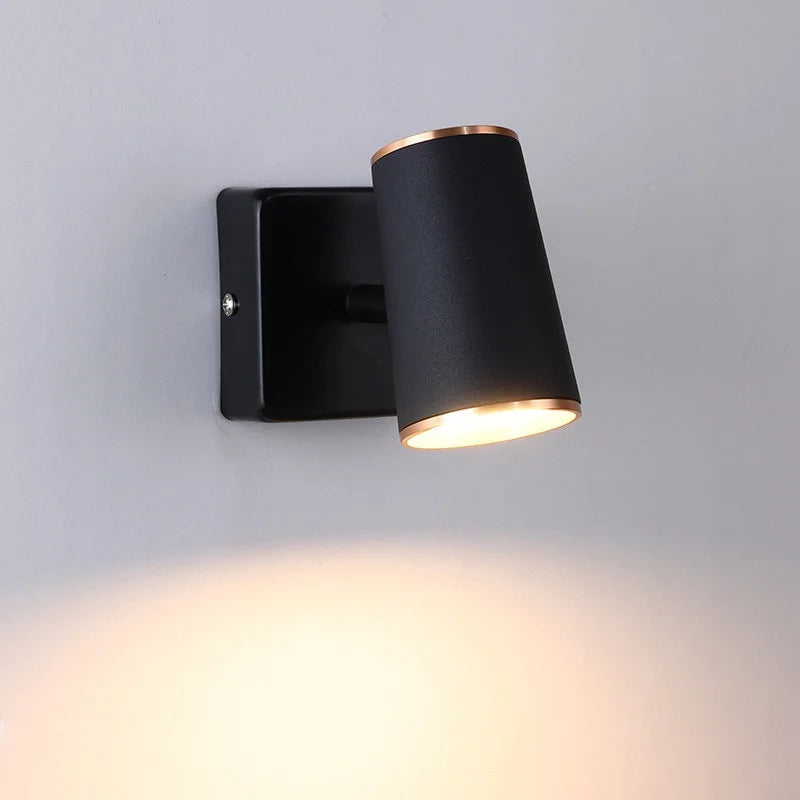 applique murale led moderne rotative pour décoration intérieure - vue 3 sur 20