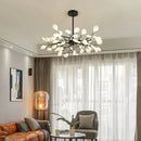 2024 Modern Pendant lights Gold Black tree branch Chandeliers room decor Bedroom Dining Living Room Luster Lamp Home Decoration