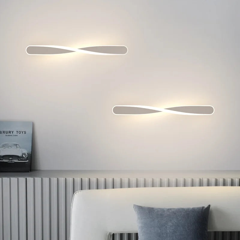 Applique murale LED moderne pour chambre à coucher - vue 3 sur 14