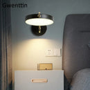Moderne Wandleuchte aus Eisen im nordischen Design für Innenräume