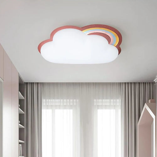 Deckenleuchte Wolke für das Kinderzimmer – Jungen und Mädchen – Dekorative Beleuchtung - vue 4 sur 8