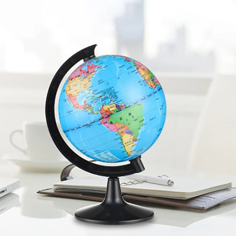globe terrestre portable rotatif pour apprendre la géographie - vue 3 sur 7