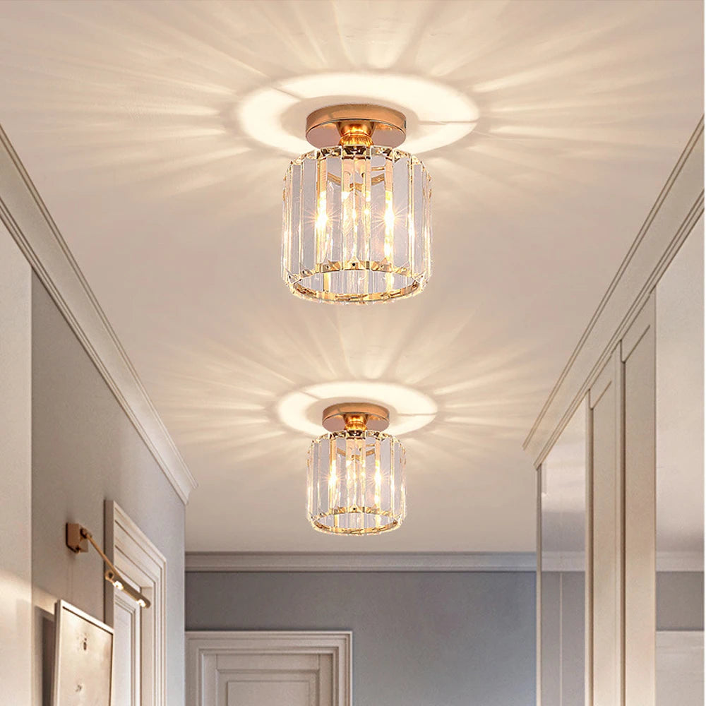 lampe suspendue en cristal design moderne pour intérieurs variés - vue 7 sur 10