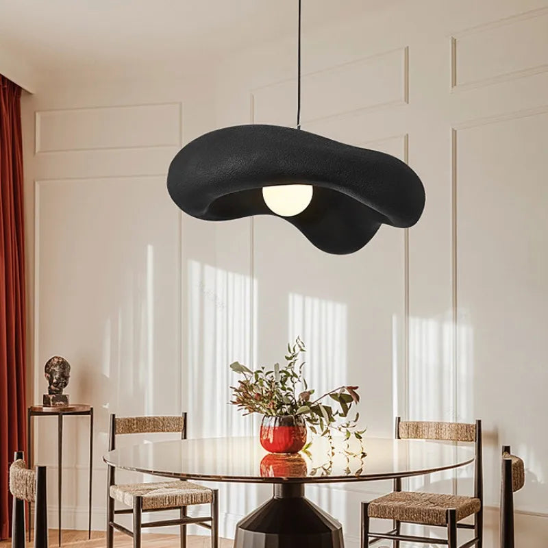 suspension LED wabi sabi style nordique - vue 4 sur 10