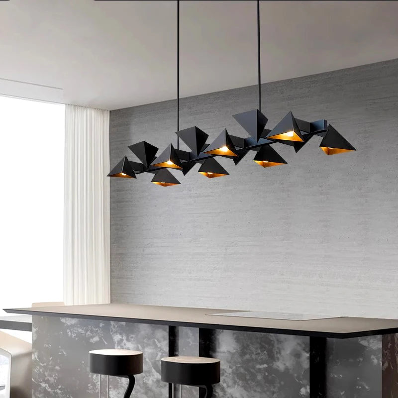 Lustres de salle à manger modernes éclairage intérieur Suspensions lumières lustres led pour l'éclairage intérieur du salon - vue 4 sur 10