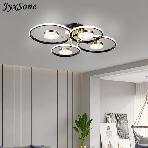 Lustre LED déco salon chambre cuisine int. têtes lampes